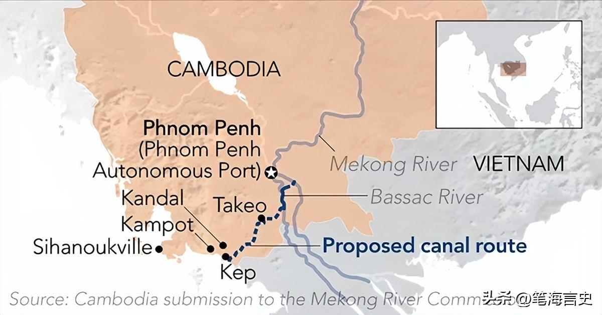 中柬合作修建运河，为何引发越南指责？背后原因令人深思