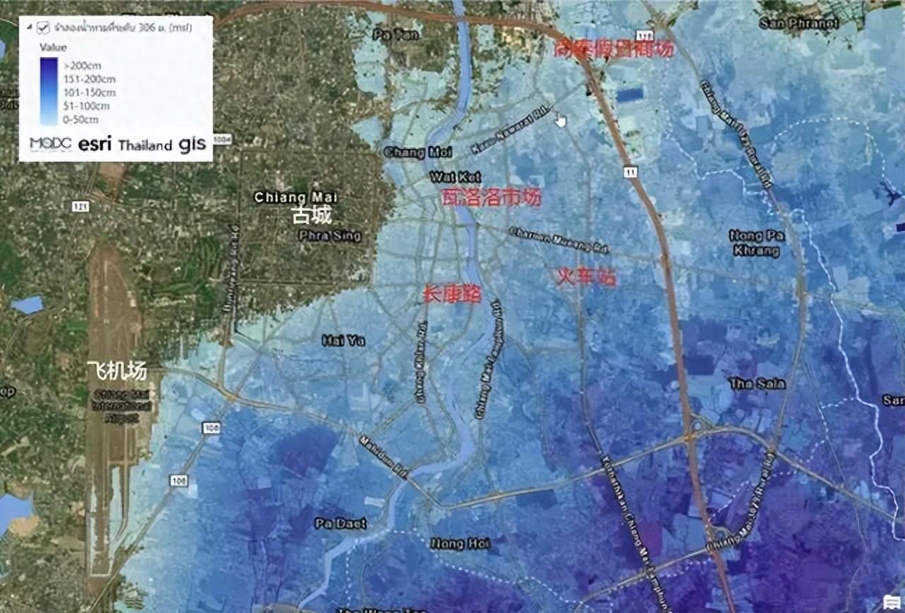 50 年来最严重！泰国清迈遭遇洪涝灾害，500 多名游客被困