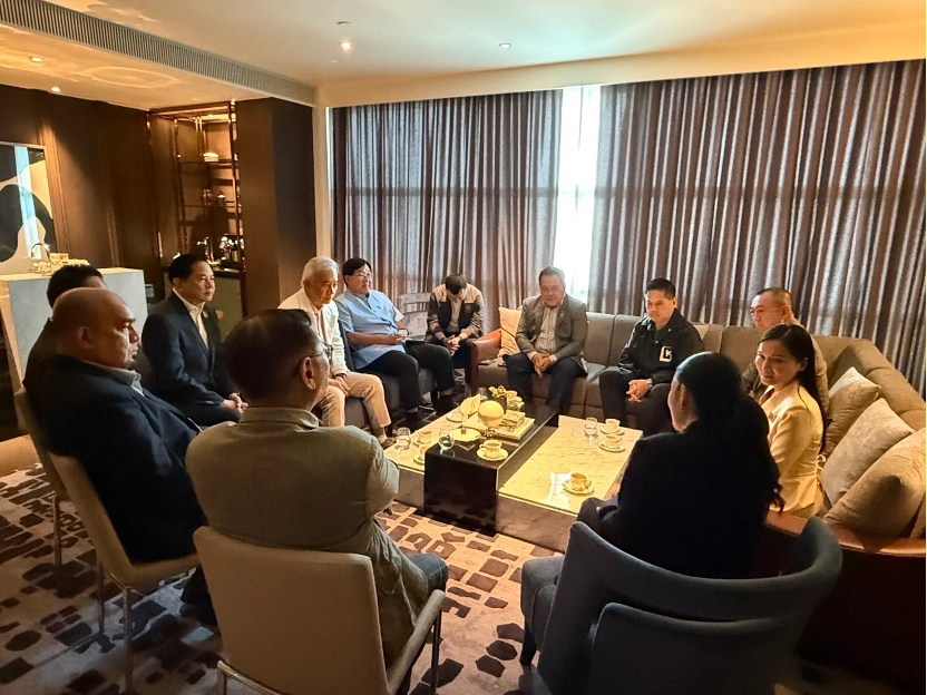 泰国_泰国总理私人会谈_泰国联盟党领袖会谈