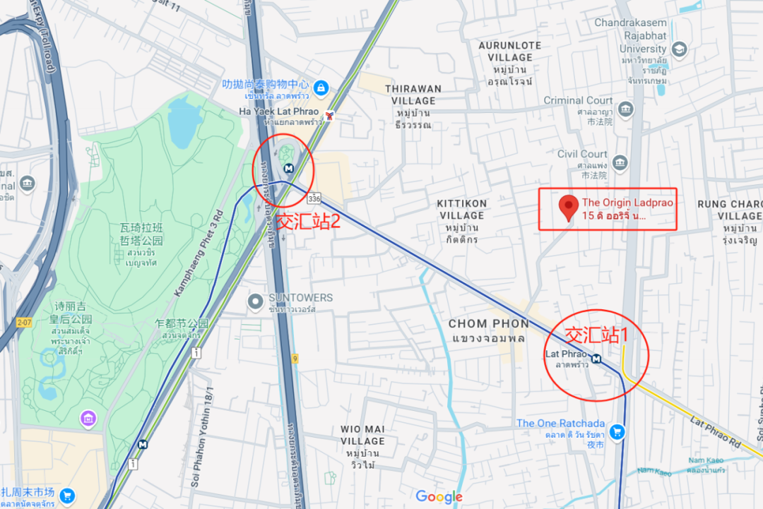 The Origin Ladprao 15_曼谷地铁口公寓_曼谷