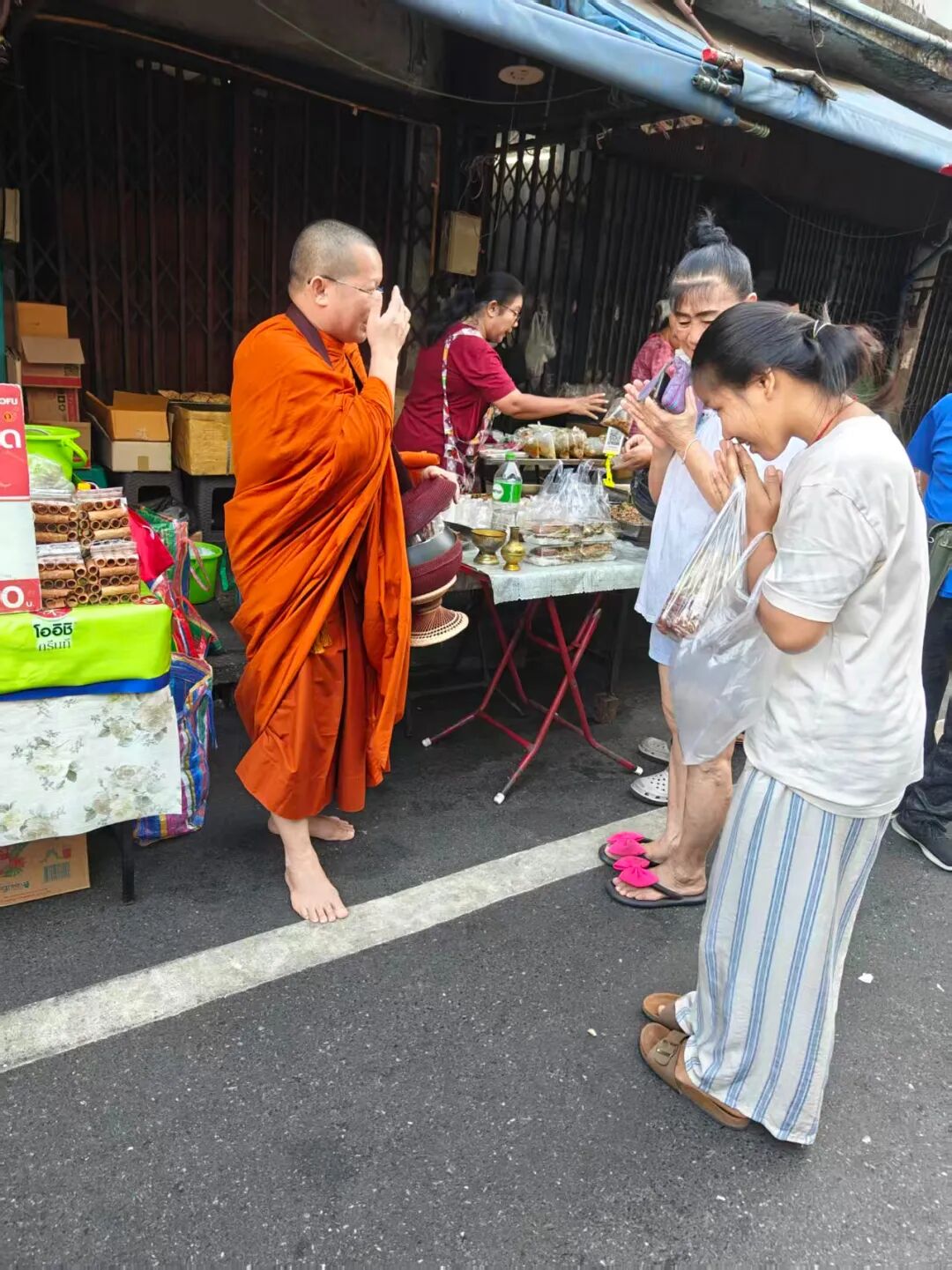 曼谷真实居民区探索_曼谷_曼谷早市美食