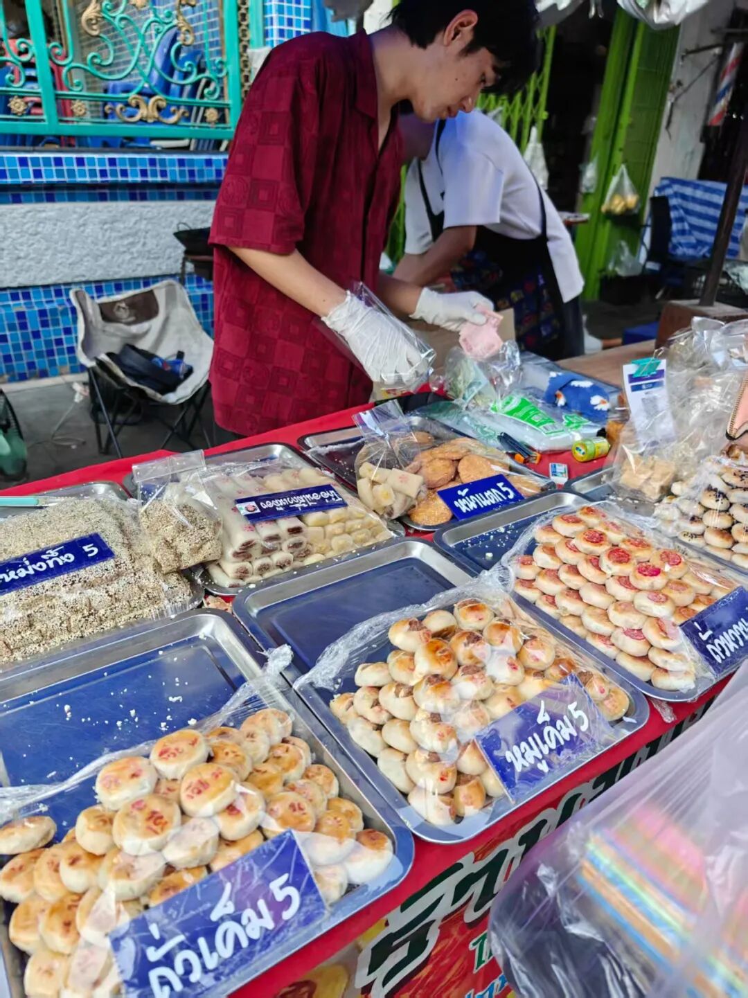 曼谷真实居民区探索_曼谷早市美食_曼谷