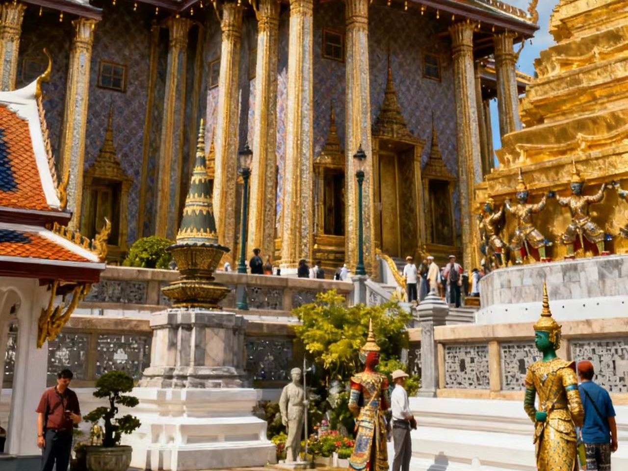 清迈本土护肤品推荐_清迈_清迈清晨古寺漫步