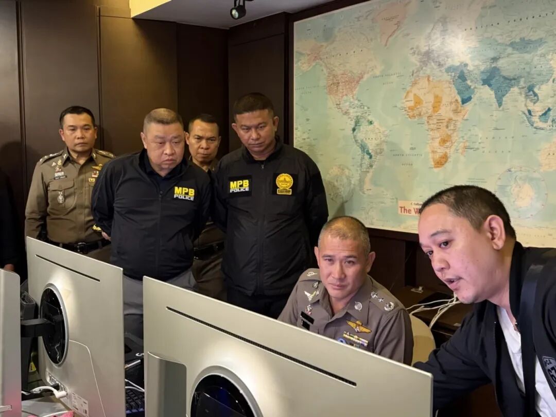 泰国新闻_泰国AI诈骗_中国籍嫌犯泰国被捕