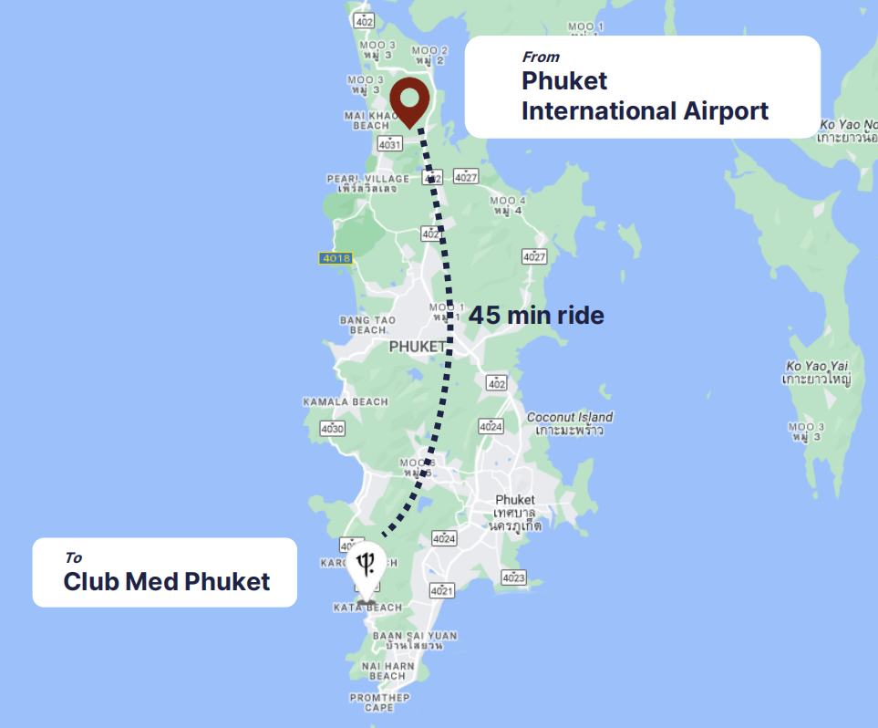 普吉岛_免签机票2000元直飞普吉岛_普吉岛Club Med度假村一价全包亲子游