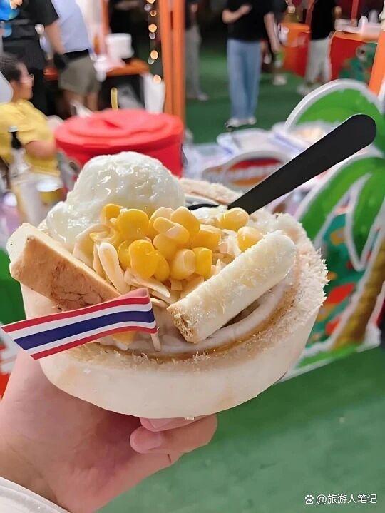 泰国街头美食零食推荐_曼谷考山路美食探店_泰国中国零食