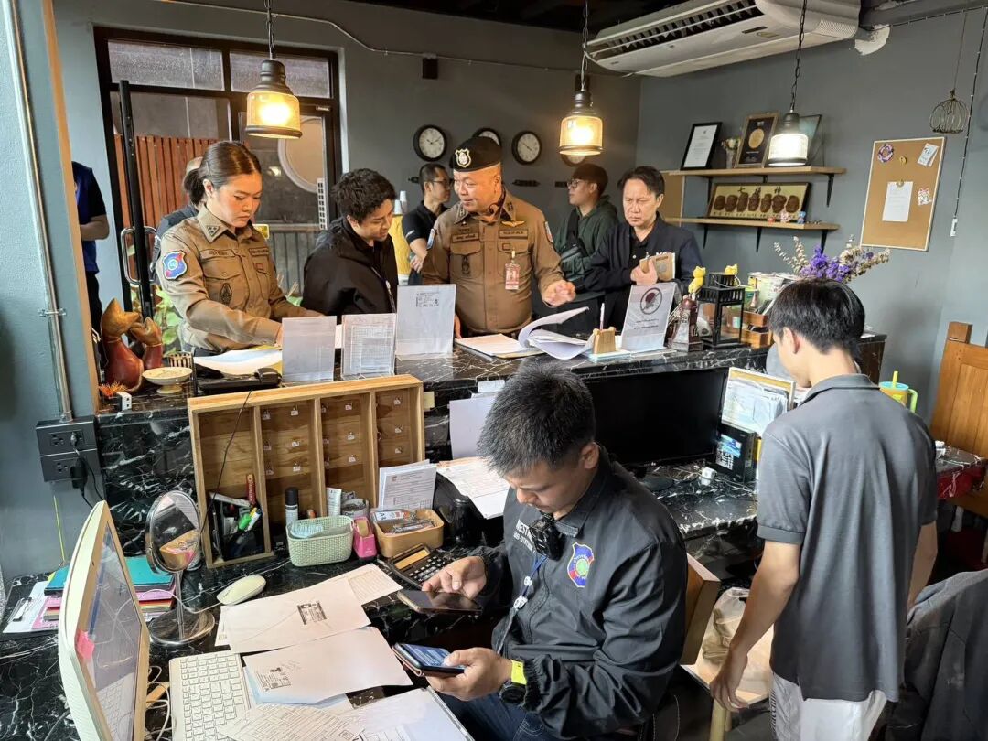 泰国旅游警察搜查行动_清迈无证酒店调查_清迈