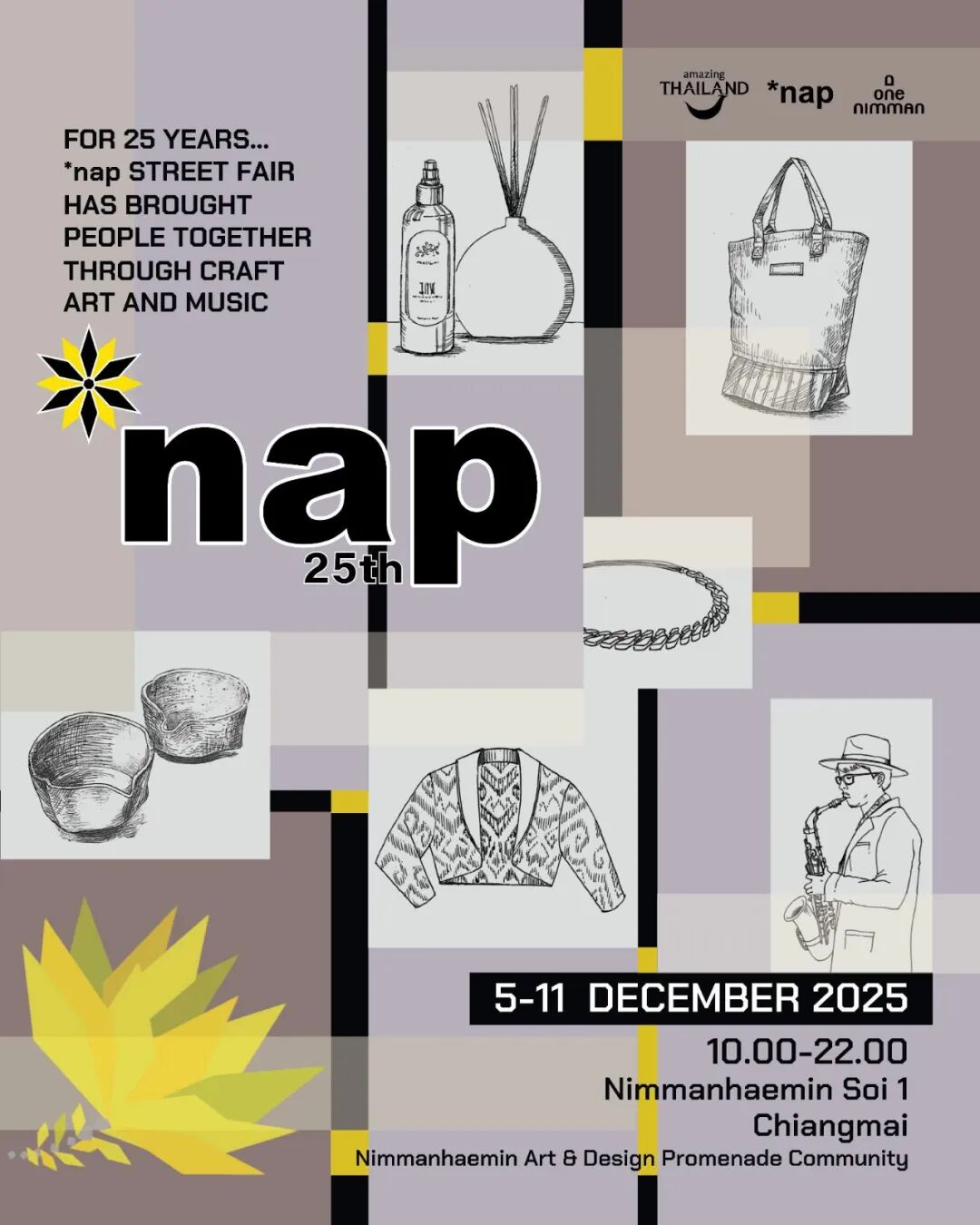 清迈11-12月活动_清迈花园集市2025_清迈