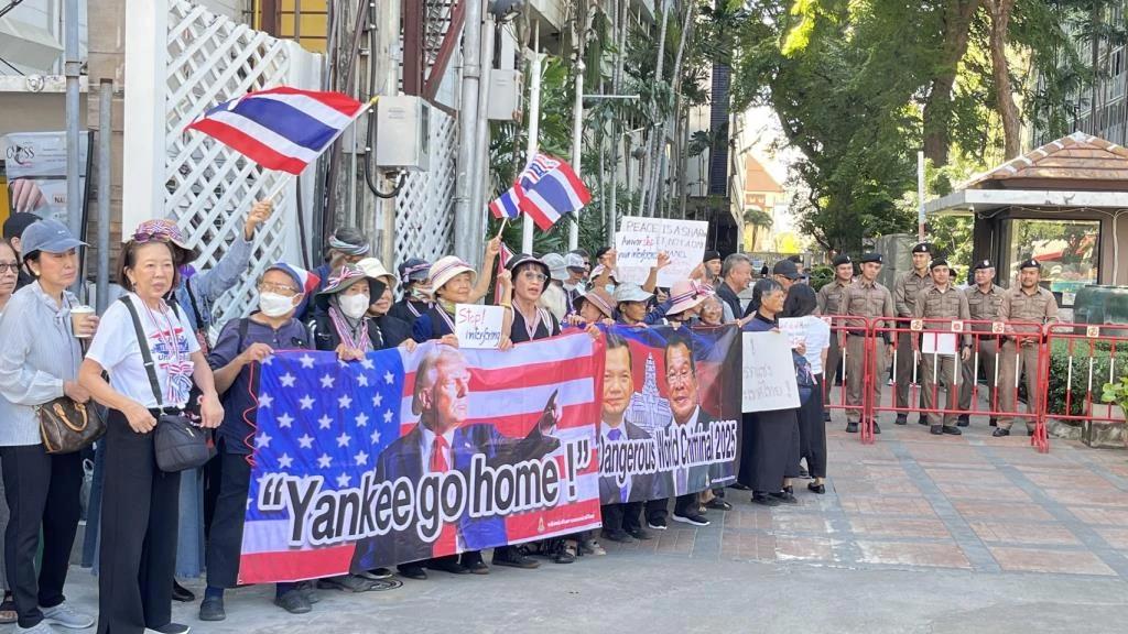 泰国红衫军集会_泰国_泰国反对外国干预